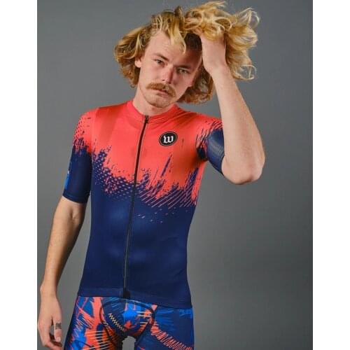 Wattie ink Cycling Suit Men Bike Jersey Set Men Classic Road Bicycle Uniform Ciclismo Short Sleeve MTB Racing Bike Clothes Set