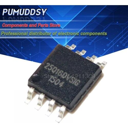 10PCS New W25Q16DVSSIG 16M memory chip SOP8 package compatible 25Q16DVSSIG IC