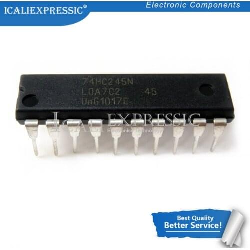 10PCS SN74HC245N SN74HC245 74HC245N 74HC245 DIP-20 new original In Stock