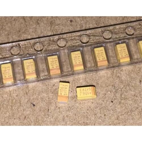 20pcs 6V 10UF A 6.3V 1206 3216 TJA106K6R3RNJ SMD Tantalum Capacitors
