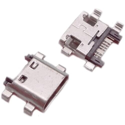 50pcs/lot Micro mini USB Charging charger Port Jack socket Connector female plug dock 7 pin For Samsung J7 J700 Express 2 G3815