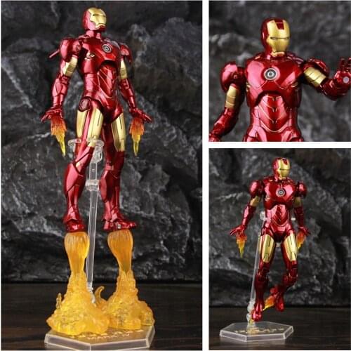 NEW 2020 Classic Marvel Iron Man MK4 Mark IV 7" Movie Action Figure Ironman Mark 4 Avengers Tony Stark Legends ZD Toys Doll