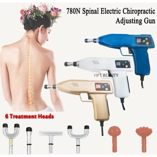 Electric Chiropractic Adjusting Tool 13 Levels Of Strength Adjustable Massage Gun Impulse Adjuster Spine Correction Massager