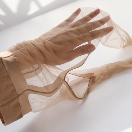 New 0 D Sexy Breathable Tights Transparent Crotchless Women Pantyhose Ultra-thin Nylon Tights Stretchy Stockings Female Girl