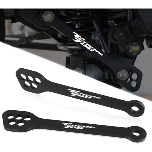 Motorcycle Linkage Lowering Link Kit Rear Suspension Cushion Drop Connecting For Yamaha Tenere 700 XTZ690 XTZ 690 T7 2019 - 2021