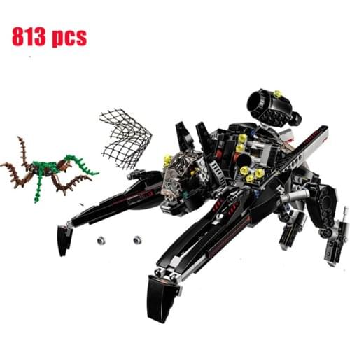 New 813 pcs of building block toy superhero series classic movie model building block girl boy toy gift