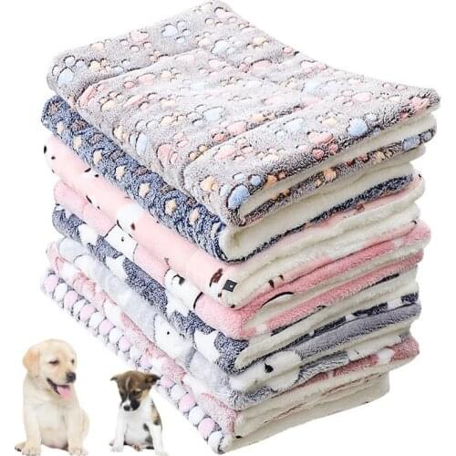 Dog Mat Dog Bed Thickened Soft Fleece Pad Blanket Bed mat comfortable pet dog mat cat warm plush mat dog cat mat pet supplies