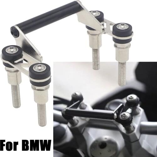 Handlebar Mobile phone Navigation bracket USB phone charging For BMW F750GS F850GS F800GS F700GS R1200R 12mm