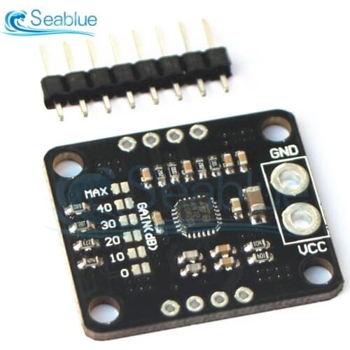 TS472 Amplifier Module Low Noise Electret Microphone Audio Preamplifier Board With 2.0 V Bias Output PDA Audio Development Board
