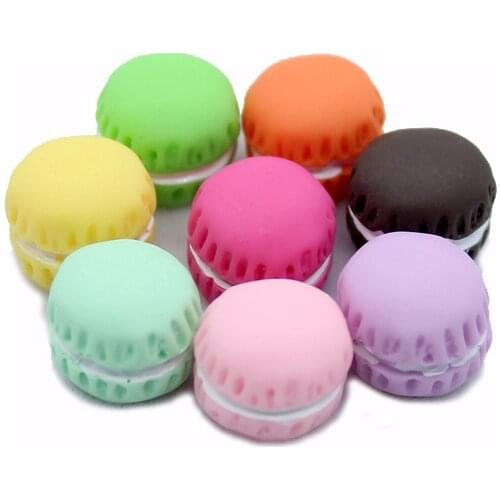 New 100pcs 13*12MM Simulation Cake Food Play Plastic Resin jewelry accessories diy mobile phone shell decoration Cameo Craft