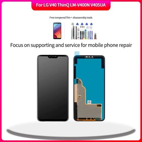 Original Display For LG V40 ThinQ LM-V400N V405UA Touch Screen Digitizer Assembly For LG V40 ThinQ lcd Replacement with tools