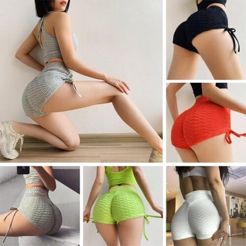 Sexy Womens Sports High Waist Shorts Athletic Gym Workout Fitness Yoga Leggings Briefs Athletic Breathable Quick dry