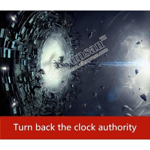 Takagism game real life room escape props Mysterious clock reversing organ CY Craft prop