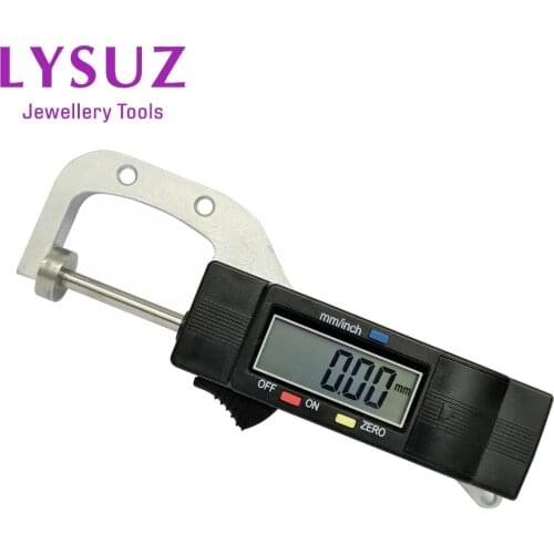 Qucik Digital Gauge Measure Diamond Gemstone Pearl Jewelry High Quality Electronic Thickness Gauge 0-25mm 0.01mm