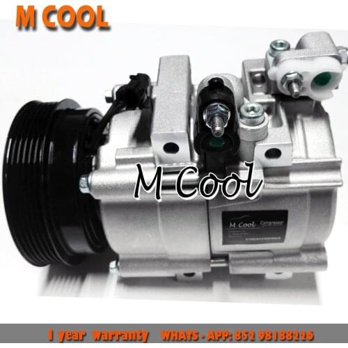 High Quality AC Compressor For Hyundai Trajet/Santa Fe I 2.0L F500-BBWBB-02 F500-BBWBB-03 F500-BBWBB-06 QBVDA-01 F500-MAXDA-01