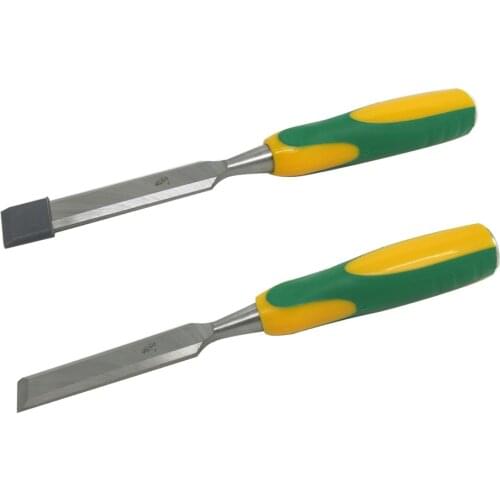 1" and 3/4" Hardened Steel Wood Chisel Professional Woodworking Tools