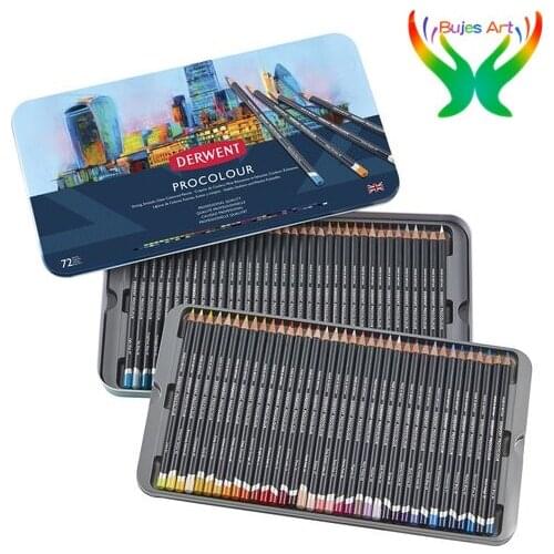 12/24/36/72 oil color pencil UK Derwent professional smooth Artist drawing pencil oily color painting pencil school art supplies