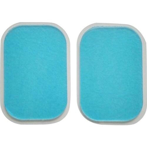 6pcs ABS Trainer Replacement Gel Pad Muscle Stimulator Gel Sheet for Muscle Abdominal EMS Trainer Gel Pads Accessories