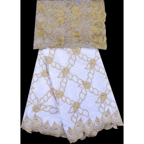 Bazin Riche 2018 Mesh Lace Pattern Embroidered Guipure African Bazin Riche Brode Bazin Brode F1302