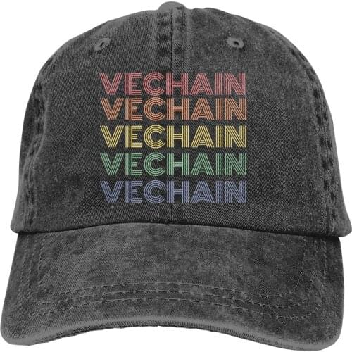 Dogecoin The Baseball Cap Peaked capt Sport Unisex Outdoor Custom VeChain Coin VET Cryptocurrency Hats