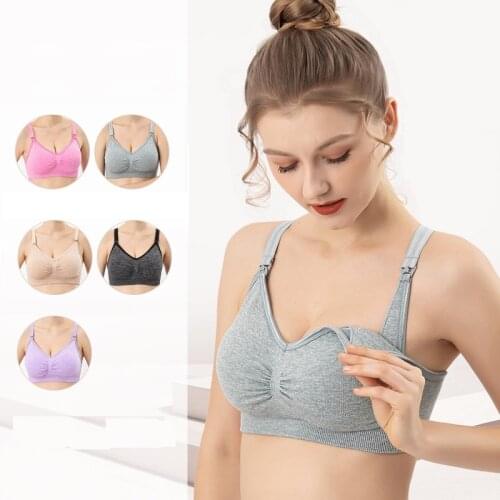 Breastfeeding Bras Maternity Nursing Bra Women Maternity Sport Wear Lady Pregnant Feeding Clothes Soutien Gorge Allaitement
