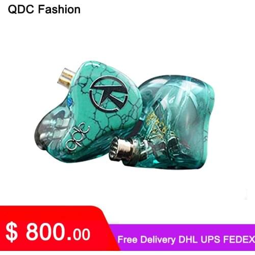 QDC Fashion 4 Balanced Armature 1 Dynamic In Ear Earphone Hybrid Drivers Monitor Hifi Earphones Standard Version