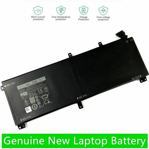 HKFZ T0TRM Laptop Battery for For Dell XPS 15 9530 Precision M3800 TOTRM H76MV 7D1WJ 61WH 245RR