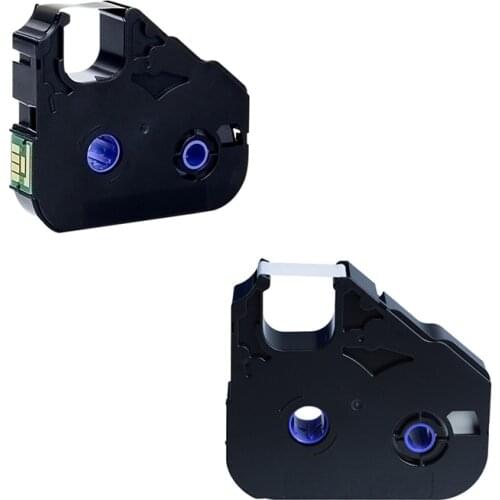 20PK PT-200BK 12mm Ink Ribbon Cassette MK-RS100B 3604B001 for Cable ID Printer M-11C, M-1STD, M-1PRO,Mk1000, Mk2000, Mk1500