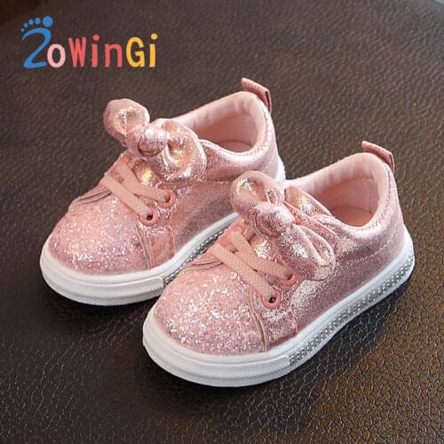 Size 21-30 Baby Shoes Girls Casual Fashion Children Sneakers Soft Bottom Toddler Girl Shoes Non-slip Running Sneakers