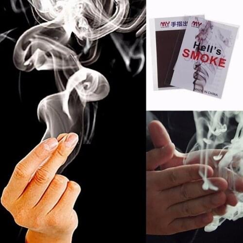 Cool Magic Trick Finger\s Smoke Hell\s Smoke Stage Stuffs Fantasy Props Prank Trick Joke Toy For Kid Adult