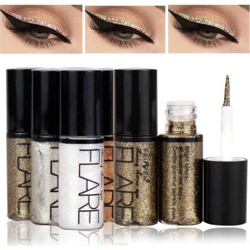 3.5g Glitter Sequins Liquid Eyeliner Shimmer Waterproof Sweat-proof Eye Makeup