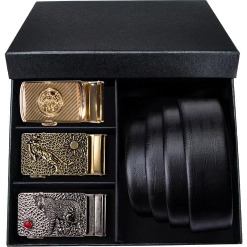 Mens Business Style Belt Designer Leather Strap Male Belt Automatic Buckle Belts For Men High Quality Belts For Jeans DiBanGu