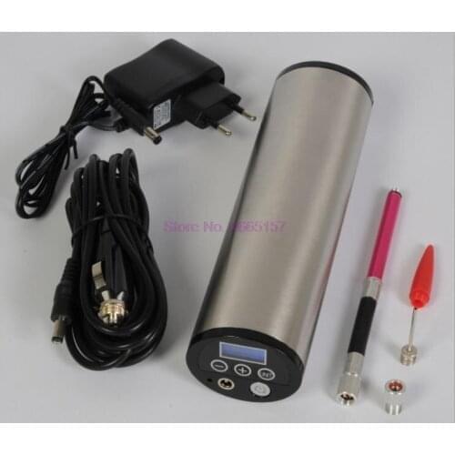 By DHL 20pcs Portable Car Auto Air Compressor with LCD Display Electric 150PSI Rechargeable Inflator Electric Bicycle Bike Pump