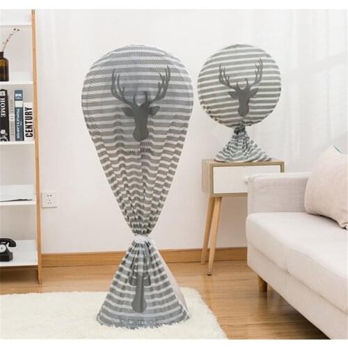 1Pc Dust-proof Electric Fan Cover Flower Deer Full Coverage Floor Fan Dust Covers Household Protective Case Cover Storage Bag