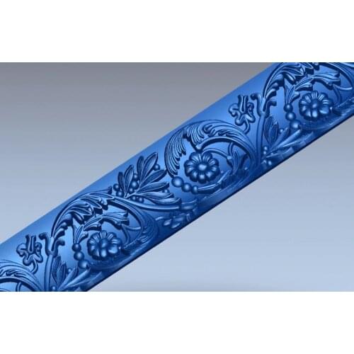 Meandr_27 3d artcam relief model for cnc in STL file format