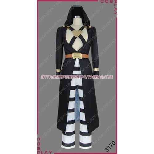 JoJos Bizarre Adventure: Golden Wind Vento Aureo La Squadra Esecuzioni Risotto Nero Outfit Anime Cosplay Costume S002