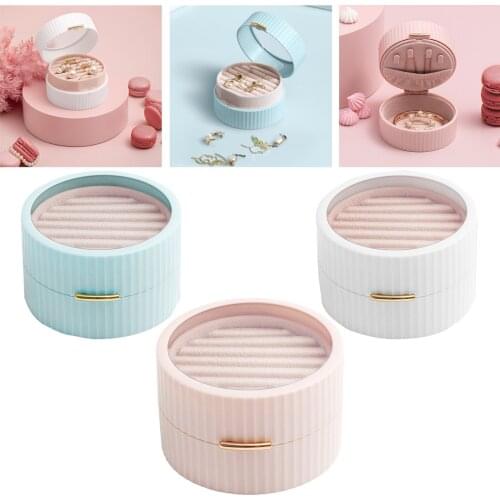Jewelry Display Storage Box for Rings Earrings Necklaces Bracelets Great Gifts for Girls Ladies Women