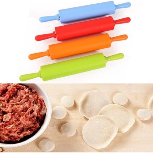 Large Size Non-stick Silicone Rolling Pin Fondant DIY Kitchen Dumpling Roller Cake Noodles Bakeware Tools Keuken knoedelrol