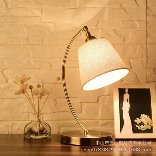 Nordic led color glass led glass table light study lamp living room for bedroom bedside abajur de mesa bed lamp