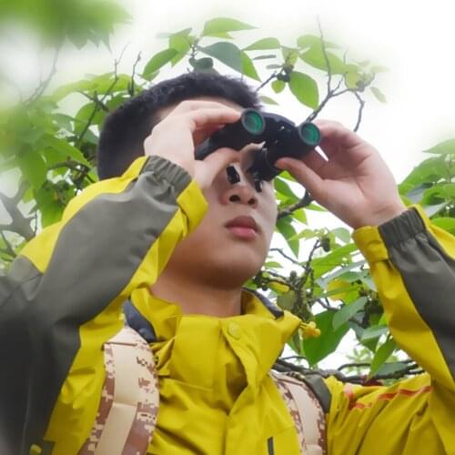 Day Vision Folding Binoculars / Monocular Telescope 8x21 131m/10000m Outdoor Travel Hunting Camping