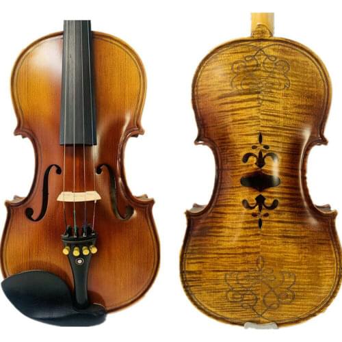 Strad Style SONG Brand Master Inlaid violin 4/4,huge and powerful sound #10108