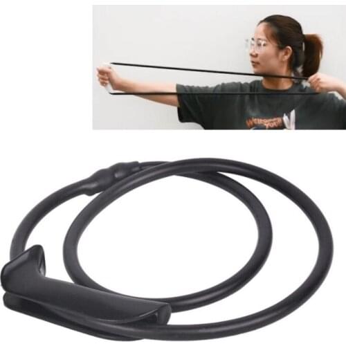 Archery Exerciser Trainer Puller Arm Strength Trainer Bow Shooting Practice Posture Fitness Training Tool Outdoor Target Hunting