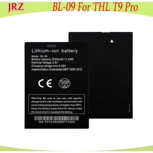 3000mAh BL 09 BL-09 Battery for THL T9 Pro Bateria Batterij Accumulator