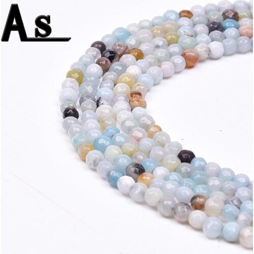 Asingeloo Wholesale 3mm Round Shape Natural Classico Amazonite Stone Beads For Jewelry Making Diy Bracelets
