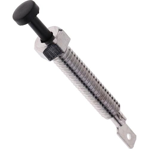 Dolity 12V Car Bonnet Alarm Light Hood Door Pin Switch Auto Modification Supplies