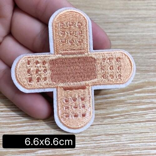 Delicate Band-aid set Love Band-Aid Capsule wound patch Applique Cartoon Iron On Embroidered Patches For Clothing DIY Sticke