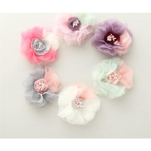 Cute Fashion Combination Flower Baby Headband High-end Birthday Hair Clip Floral Hairpins For Girls Baby Girl Hair Accessories