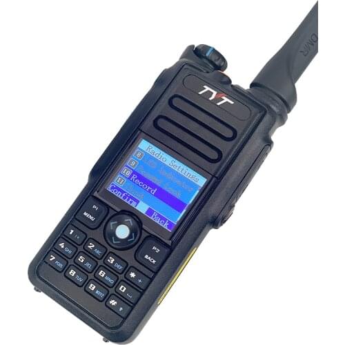TYT walkie talkie DMR MD-2017 VHF UHF dual band IP67 Waterproof TDMA 5Watt digital portable two way radio
