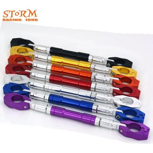 7/8" 22MM Handlebar Universal Seven Color Aluminum Wheel Strengthen Grips Handle Bar Adjustable Cross Bar Steering Motorcycle