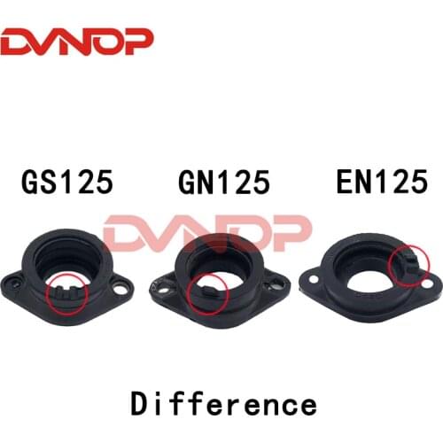 Carburetor Intake Connection Carburetor Intake Manifold Adapter for SUZUKI GN125 GS125 EN125 GZ125 DR125 TU125 157FMI K157FMI